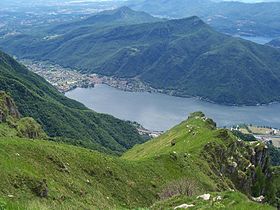 Riva San Vitale, vum Monte Generoso uus