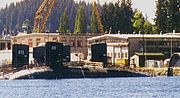 Ex-Tautog awaiting recycling in Bremerton