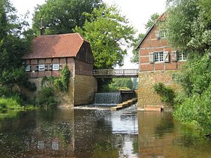 Watermolen bij Haus Langen