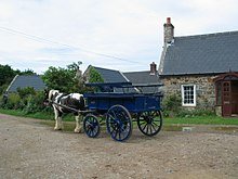 Wagonette on Sark Island