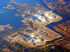 Central nuclear de Forsmark na Suécia