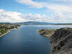 Новиградско-Море, вид с Масленицкого моста