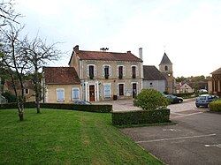 Skyline of Saints-en-Puisaye