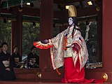 静の舞（鶴岡八幡宮） 2015年4月12日撮影