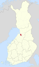 Lage von Tyrnävä in Finnland