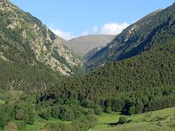 Entrée de la vallée d'Eyne