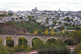 A general view of Rodez.