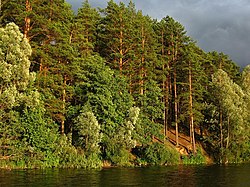 Lake Yalchik in Volzhsky District