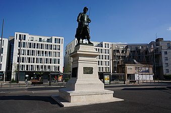 Monument au sergent Blandan (1887), Nancy, rue du Sergent-Blandan.