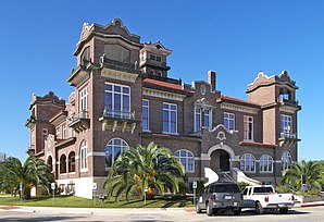 Atascosa County Courthouse, gelistet im NRHP mit der Nr. 97001598[1]