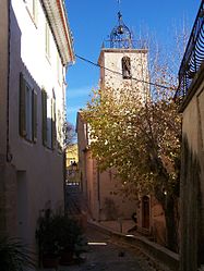 A view within the village of Camps-la-Source