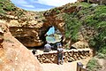 The Grotto from the final steps of the viewing boardwalk