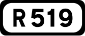 R519 road shield}}