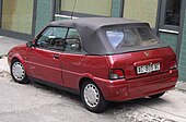 Una Cabriolet del 1995 (mercato italiano)