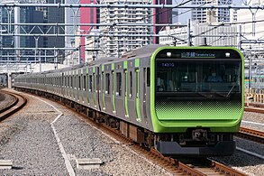 E235系（2021年 高輪ゲートウェイ駅）