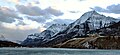 Waterton Lake in winter