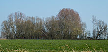 Contouren van boerderij Trekweg 2.