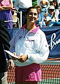 Monica Seles, won the most major titles as a teenager in the Open Era (8).