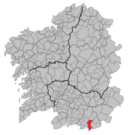 Location of Verín