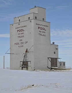 Grain elevator, built in 1964