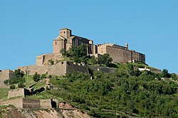 Anvista d'o castiello de Cardona