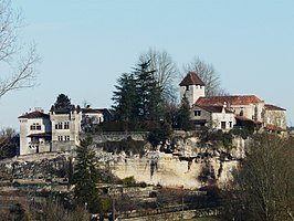 Gezicht op Condat-sur-Trincou