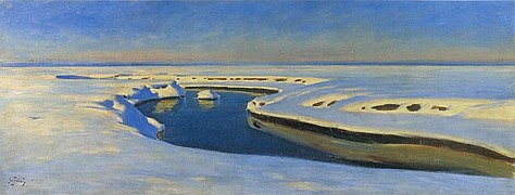 Nieve, Julian Fałat (1907)