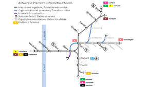 Image illustrative de l’article Prémétro d'Anvers