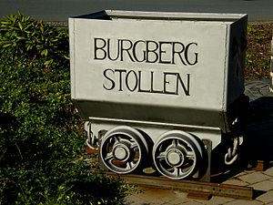 Lore aus dem Burgbergstollen