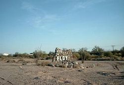 Skyline of Eloy