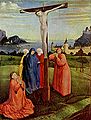 Crucifixion, by Conrad Witz (c. 1444) T-shaped cross