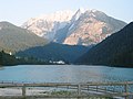 Vista del lago di Auronzo