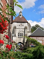 The belfry of Lucheux is a former city gate tower