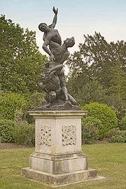 A cast of Giambologna's Rape of the Sabines