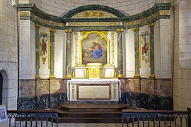 Altar in the church of the Madeleine