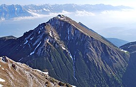 Vue de la face sud du Saile.