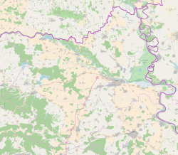 Mirkovac is located in Osijek-Baranja County