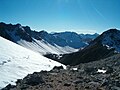 Mitten in der Strelakette, Blick nach Südwesten