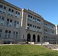 Westinghouse High School, built in 1917, in the Homewood West neighborhood of Pittsburgh, PA.