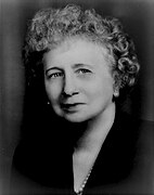 Bess Truman, esposa de Harry S. Truman. También fue primera dama.