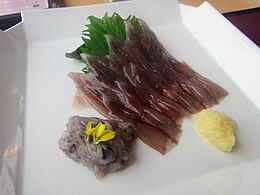 As sashimi