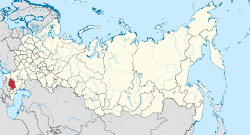 Lage innerhalb Russlands