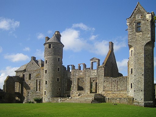 Château de Gratot, Département de la Manche, Region Basse-Normandie, France.