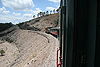 A train on the former Chihuahua al Pacifico railroad in 2006