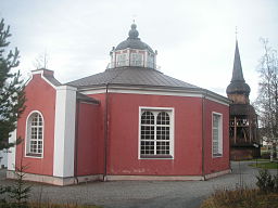 Hällesjö kyrka i oktober 2011