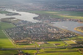 Luchtfoto uit 2014