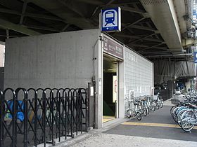 Entrée de la station Akabanebashi