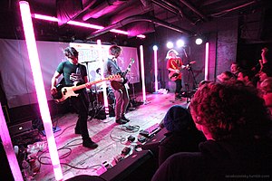 Anamanaguchi at U Street Music Hall in Washington, D.C., in 2015.