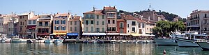 Cassis – panorama portu