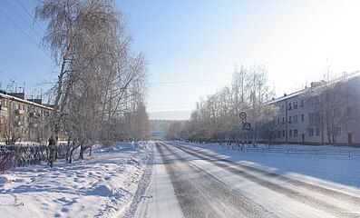 Проспект Строителей - центральная улица